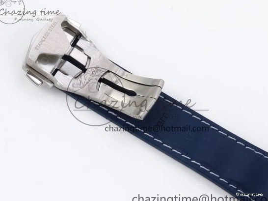 0226 Aqua Terra GMT Worldtimer 43mm VSF 1:1 Best Edition Deep Blue Dial on Blue Rubber Strap A8938 Super Clone QuickDry 7721